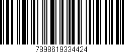 Código de barras (EAN, GTIN, SKU, ISBN): '7898619334424'