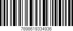 Código de barras (EAN, GTIN, SKU, ISBN): '7898619334936'