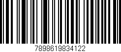 Código de barras (EAN, GTIN, SKU, ISBN): '7898619834122'