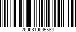 Código de barras (EAN, GTIN, SKU, ISBN): '7898619835563'