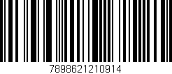 Código de barras (EAN, GTIN, SKU, ISBN): '7898621210914'