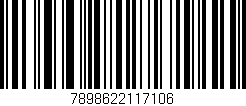 Código de barras (EAN, GTIN, SKU, ISBN): '7898622117106'