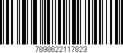 Código de barras (EAN, GTIN, SKU, ISBN): '7898622117823'