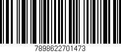 Código de barras (EAN, GTIN, SKU, ISBN): '7898622701473'