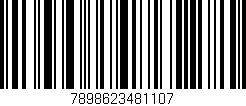 Código de barras (EAN, GTIN, SKU, ISBN): '7898623481107'