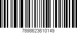 Código de barras (EAN, GTIN, SKU, ISBN): '7898623610149'