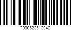 Código de barras (EAN, GTIN, SKU, ISBN): '7898623613942'