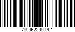 Código de barras (EAN, GTIN, SKU, ISBN): '7898623890701'