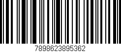 Código de barras (EAN, GTIN, SKU, ISBN): '7898623895362'