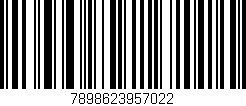 Código de barras (EAN, GTIN, SKU, ISBN): '7898623957022'