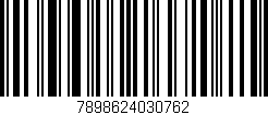 Código de barras (EAN, GTIN, SKU, ISBN): '7898624030762'