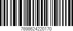 Código de barras (EAN, GTIN, SKU, ISBN): '7898624220170'