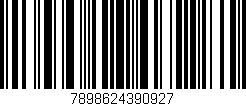 Código de barras (EAN, GTIN, SKU, ISBN): '7898624390927'