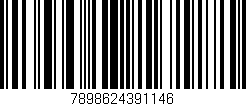 Código de barras (EAN, GTIN, SKU, ISBN): '7898624391146'