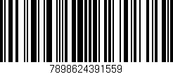 Código de barras (EAN, GTIN, SKU, ISBN): '7898624391559'