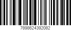 Código de barras (EAN, GTIN, SKU, ISBN): '7898624392082'