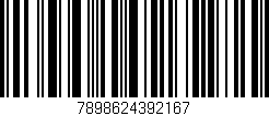 Código de barras (EAN, GTIN, SKU, ISBN): '7898624392167'