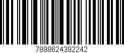 Código de barras (EAN, GTIN, SKU, ISBN): '7898624392242'