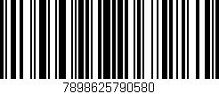 Código de barras (EAN, GTIN, SKU, ISBN): '7898625790580'