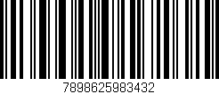 Código de barras (EAN, GTIN, SKU, ISBN): '7898625983432'