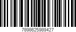 Código de barras (EAN, GTIN, SKU, ISBN): '7898625989427'