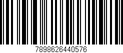 Código de barras (EAN, GTIN, SKU, ISBN): '7898626440576'