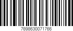 Código de barras (EAN, GTIN, SKU, ISBN): '7898630071766'