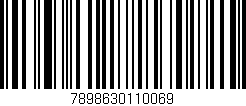 Código de barras (EAN, GTIN, SKU, ISBN): '7898630110069'