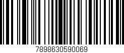 Código de barras (EAN, GTIN, SKU, ISBN): '7898630590069'