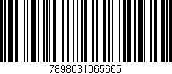 Código de barras (EAN, GTIN, SKU, ISBN): '7898631065665'