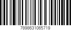 Código de barras (EAN, GTIN, SKU, ISBN): '7898631065719'