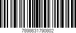 Código de barras (EAN, GTIN, SKU, ISBN): '7898631790802'
