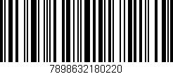 Código de barras (EAN, GTIN, SKU, ISBN): '7898632180220'