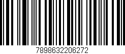 Código de barras (EAN, GTIN, SKU, ISBN): '7898632206272'