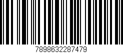 Código de barras (EAN, GTIN, SKU, ISBN): '7898632287479'