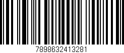 Código de barras (EAN, GTIN, SKU, ISBN): '7898632413281'