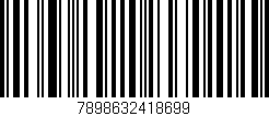 Código de barras (EAN, GTIN, SKU, ISBN): '7898632418699'