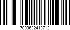 Código de barras (EAN, GTIN, SKU, ISBN): '7898632418712'