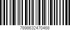 Código de barras (EAN, GTIN, SKU, ISBN): '7898632470468'