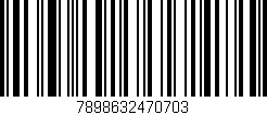 Código de barras (EAN, GTIN, SKU, ISBN): '7898632470703'