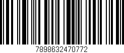 Código de barras (EAN, GTIN, SKU, ISBN): '7898632470772'
