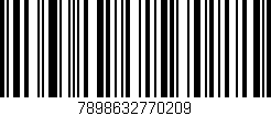 Código de barras (EAN, GTIN, SKU, ISBN): '7898632770209'
