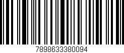 Código de barras (EAN, GTIN, SKU, ISBN): '7898633380094'