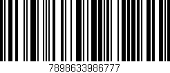 Código de barras (EAN, GTIN, SKU, ISBN): '7898633986777'