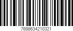 Código de barras (EAN, GTIN, SKU, ISBN): '7898634210321'