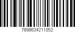 Código de barras (EAN, GTIN, SKU, ISBN): '7898634211052'