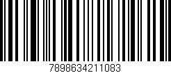 Código de barras (EAN, GTIN, SKU, ISBN): '7898634211083'