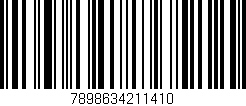 Código de barras (EAN, GTIN, SKU, ISBN): '7898634211410'