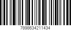 Código de barras (EAN, GTIN, SKU, ISBN): '7898634211434'