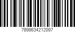 Código de barras (EAN, GTIN, SKU, ISBN): '7898634212097'